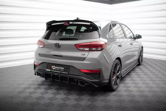 Maxton Design Heckdiffusor für Hyundai I30 N Hatchback Mk3 Facelift Hochglanz schwarz – Ansicht 1