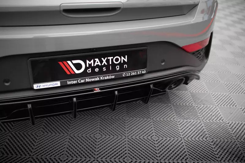 Maxton Design Heckdiffusor für Hyundai I30 N Hatchback Mk3 Facelift Hochglanz schwarz – Ansicht 2