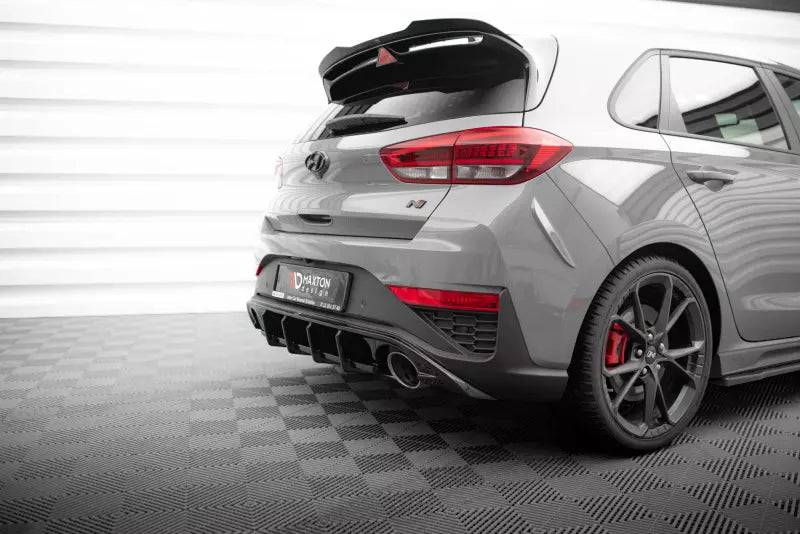 Maxton Design Heckdiffusor für Hyundai I30 N Hatchback Mk3 Facelift Hochglanz schwarz – Ansicht 3