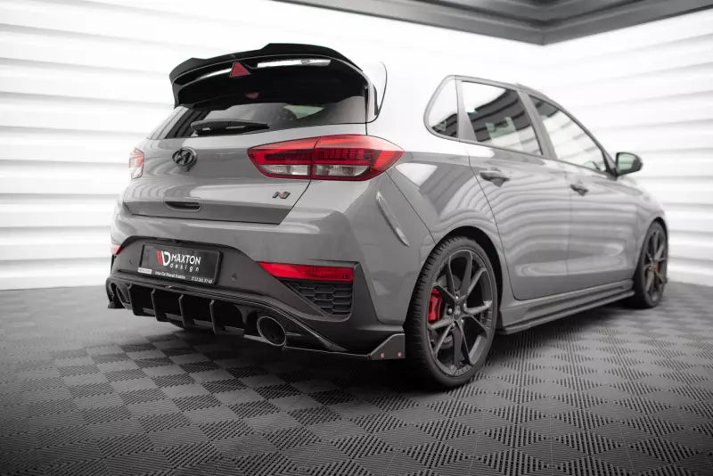 Maxton Design Diffusor Flaps DTM Look V.4 für Hyundai I30 N Hatchback Mk3 Facelift – Ansicht 3