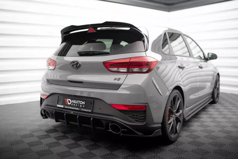 Maxton Design Diffusor Flaps V.6 für Hyundai I30 N Hatchback Mk3 Facelift Hochglanz schwarz – Ansicht 2