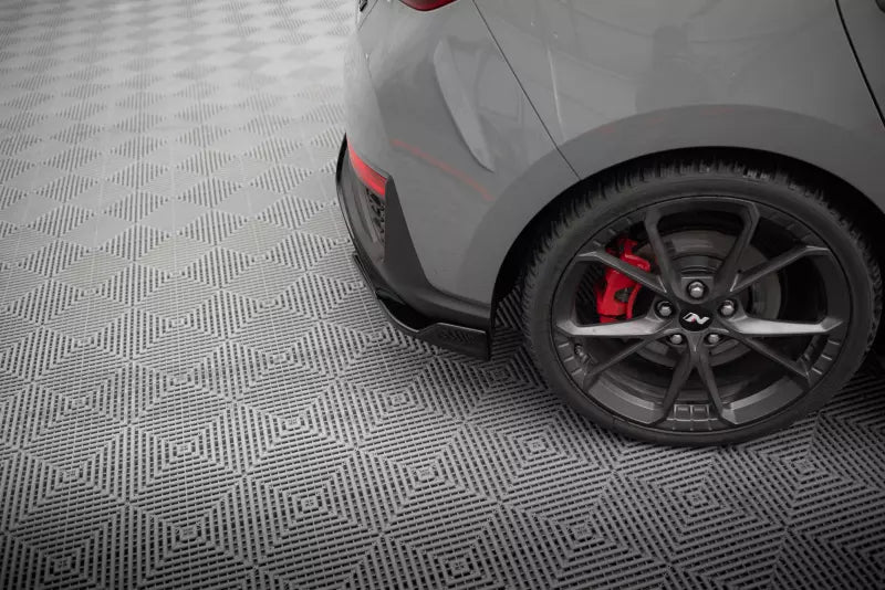 Maxton Design Diffusor Flaps V.6 für Hyundai I30 N Hatchback Mk3 Facelift Hochglanz schwarz – Ansicht 3