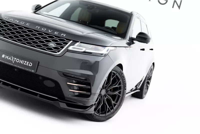 Maxton Design Frontlippe für Land Rover Range Rover Velar R-Dynamic Mk1 Hochglanz schwarz – Ansicht 1