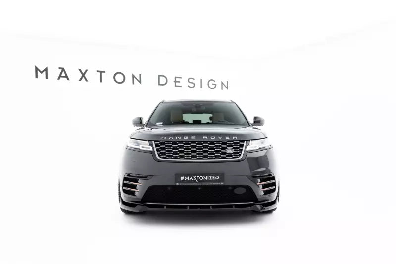 Maxton Design Frontlippe für Land Rover Range Rover Velar R-Dynamic Mk1 Hochglanz schwarz – Ansicht 2