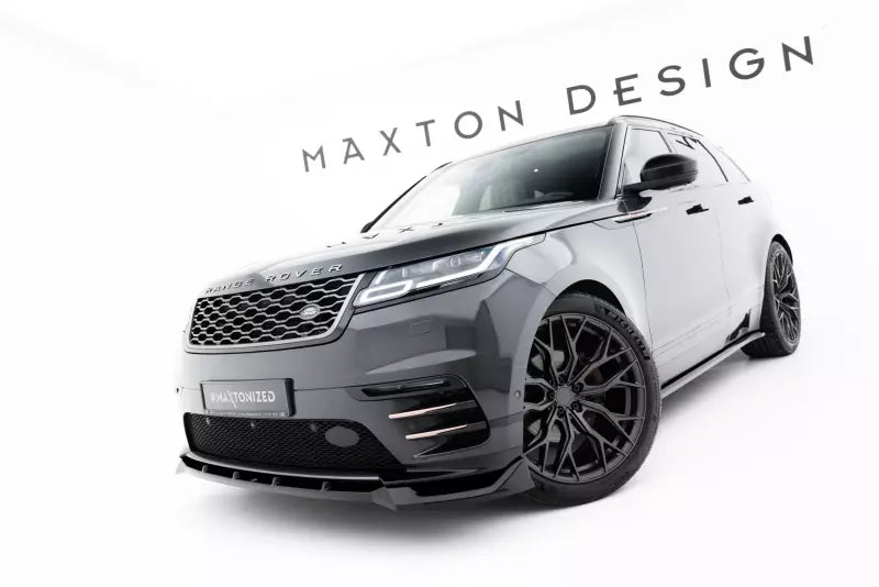 Maxton Design Frontlippe für Land Rover Range Rover Velar R-Dynamic Mk1 Hochglanz schwarz – Ansicht 3