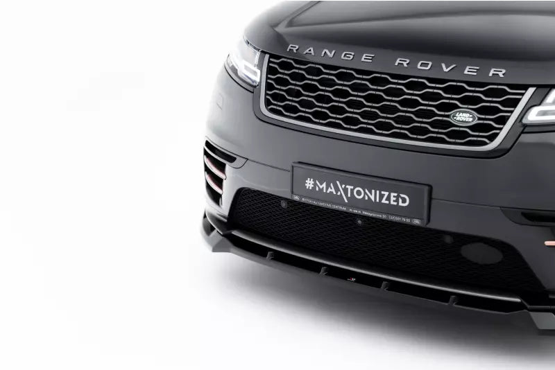 Maxton Design Frontlippe für Land Rover Range Rover Velar R-Dynamic Mk1 Hochglanz schwarz – Ansicht 4