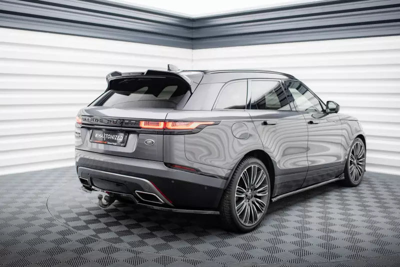 Maxton Design mittlerer Heckdiffusor DTM Look für Land Rover Range Rover Velar R-Dynamic Mk1 Hochglanz schwarz – Ansicht 3
