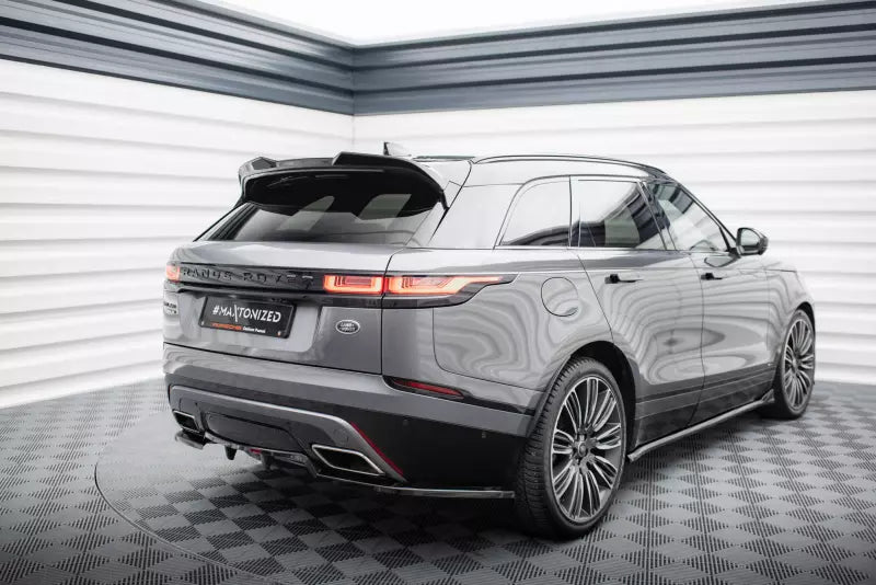 Maxton Design mittlerer Heckdiffusor DTM Look für Land Rover Range Rover Velar R-Dynamic Mk1 Hochglanz schwarz – Ansicht 4