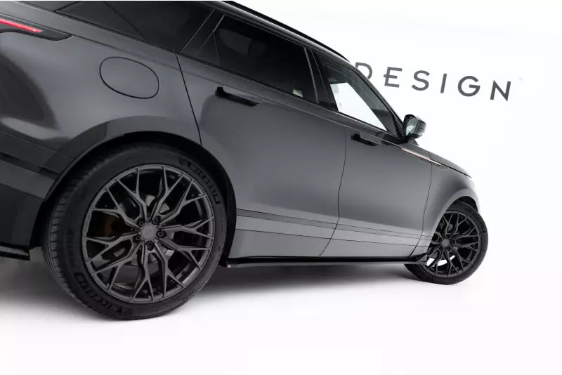Maxton Design Seitenschweller (Paar) für Land Rover Range Rover Velar R-Dynamic Mk1 Hochglanz schwarz – Ansicht 4