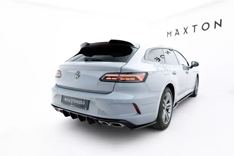 Maxton Design Heckspoiler 3D für VW Arteon Shooting Brake R-Line Mk1 Facelift Hochglanz schwarz – Ansicht 2