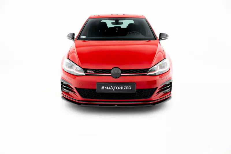 Maxton Design Frontlippe V.3 für Volkswagen Golf 7 GTI Facelift Hochglanz schwarz – Ansicht 2