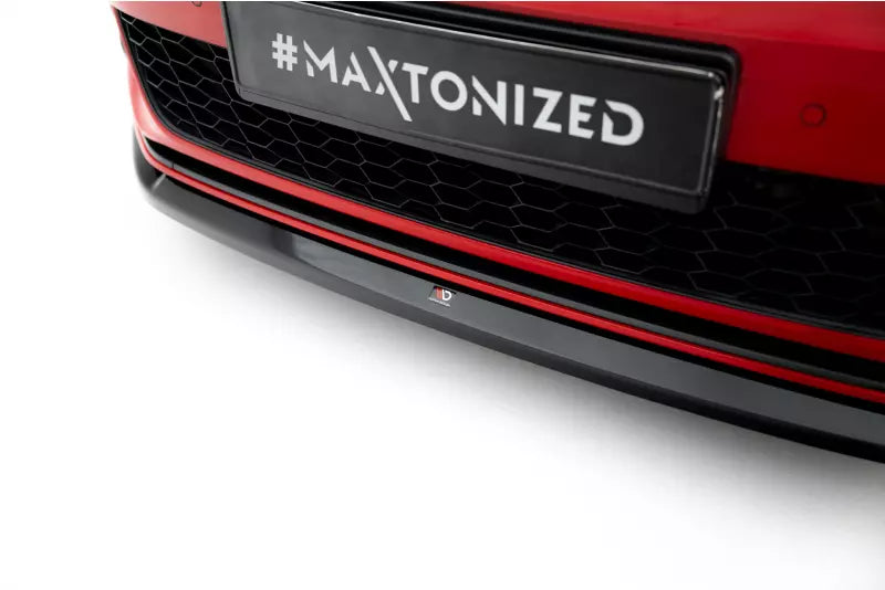 Maxton Design Frontlippe V.3 für Volkswagen Golf 7 GTI Facelift Hochglanz schwarz – Ansicht 3