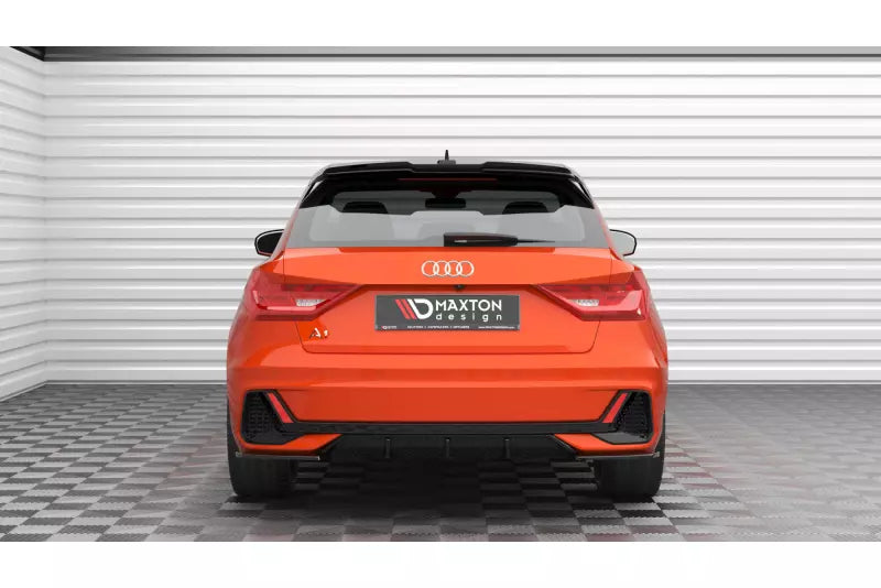 Maxton Design Heckdiffusor für Audi A1 S-Line GB Hochglanz schwarz – Ansicht 1