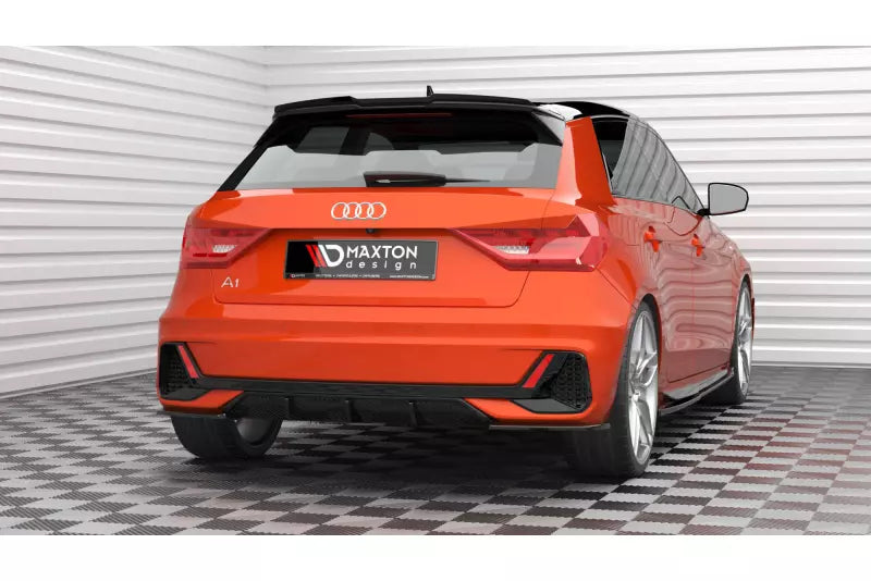 Maxton Design Heckdiffusor für Audi A1 S-Line GB Hochglanz schwarz – Ansicht 2
