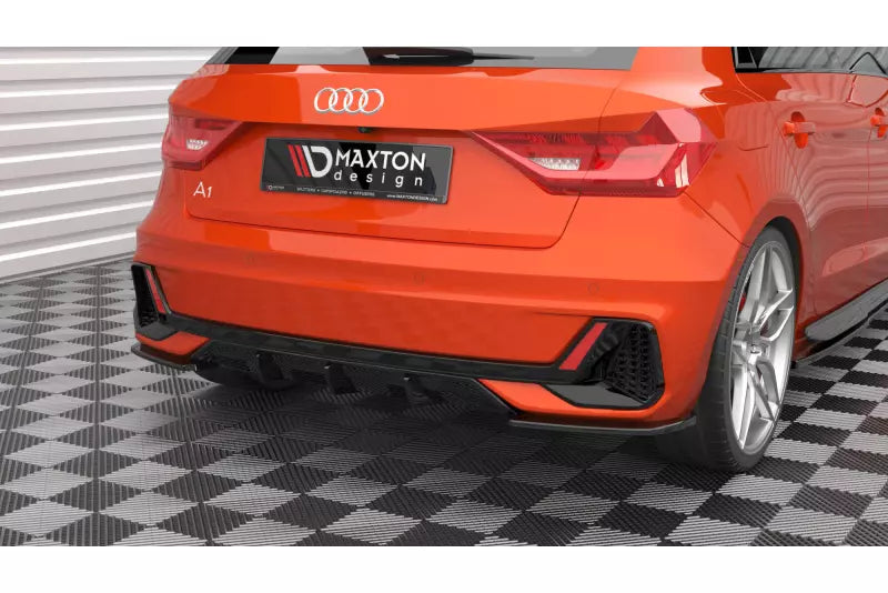 Maxton Design Heckdiffusor für Audi A1 S-Line GB Hochglanz schwarz – Ansicht 3