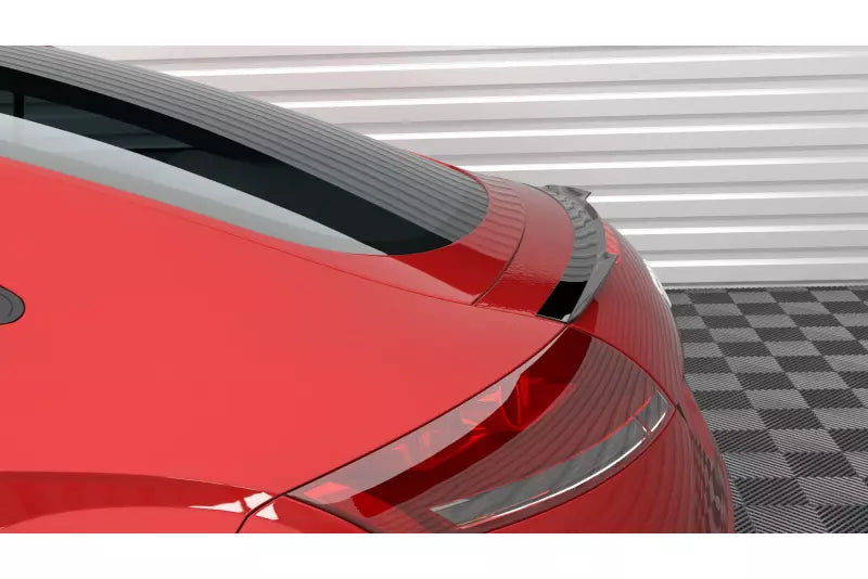 Maxton Design Heckspoiler Lippe für Audi TT 8J Hochglanz schwarz – Ansicht 3