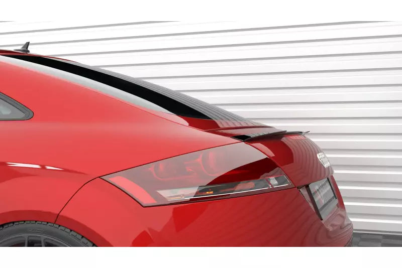 Maxton Design Heckspoiler Lippe für Audi TT 8J Hochglanz schwarz – Ansicht 4