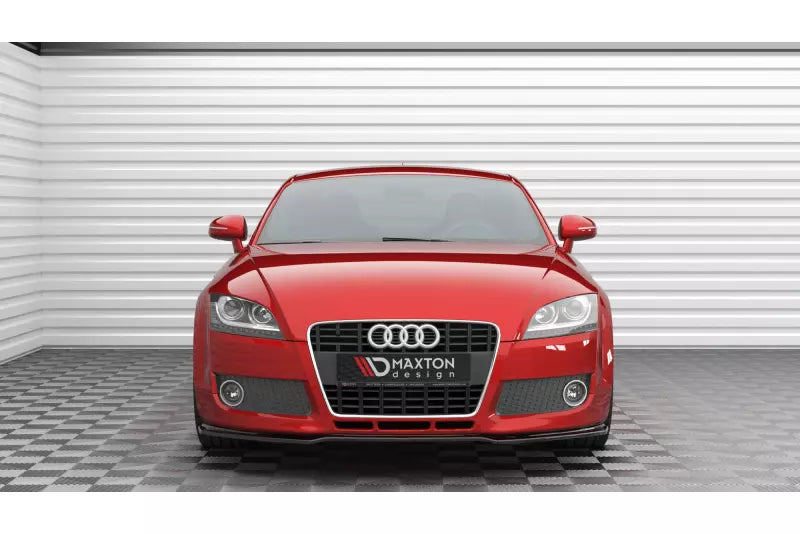 Maxton Design Frontlippe V.2 für Audi TT 8J Hochglanz schwarz – Ansicht 2