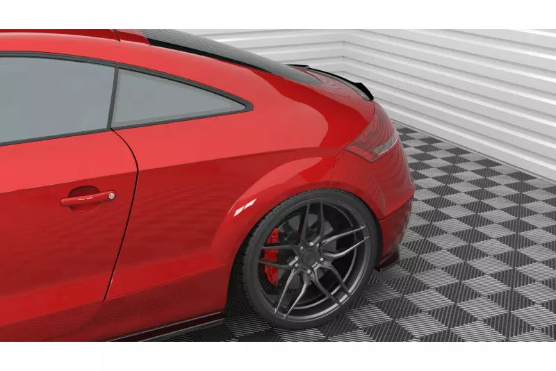 Maxton Design Diffusor Flaps für Audi TT 3.2 VR6 8J Hochglanz schwarz – Ansicht 2