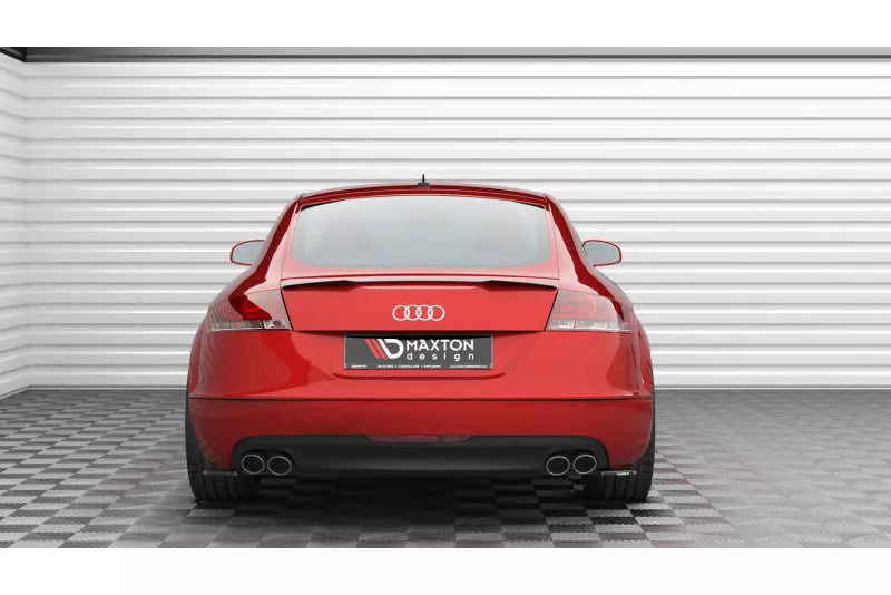 Maxton Design Diffusor Flaps für Audi TT 3.2 VR6 8J Hochglanz schwarz – Ansicht 3