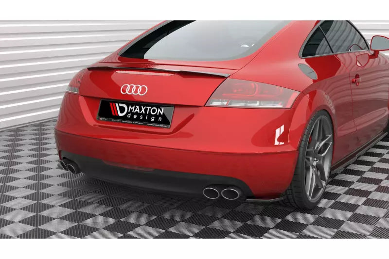 Maxton Design Diffusor Flaps für Audi TT 3.2 VR6 8J Hochglanz schwarz – Ansicht 4