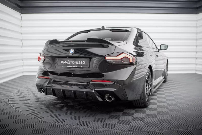 Maxton Design Heckdiffusor für BMW 2 G42 Hochglanz schwarz – Ansicht 1