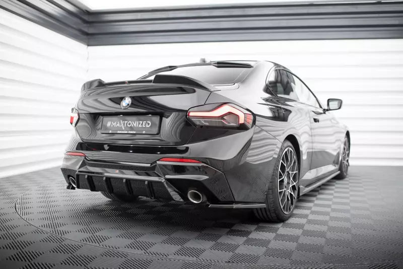 Maxton Design Diffusor Flaps V.3 für BMW 2 G42 Hochglanz schwarz – Ansicht 1