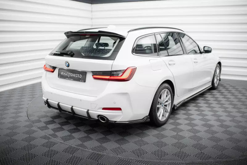 Maxton Design Diffusor Flaps für BMW 3er Limousine / Touring G20 / G21 Facelift Hochglanz schwarz – Ansicht 3
