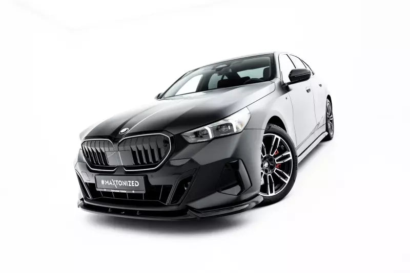 Maxton Design Frontlippe V.1 für BMW 5er / I5 M-Paket G60 / G61 Hochglanz schwarz – Ansicht 1