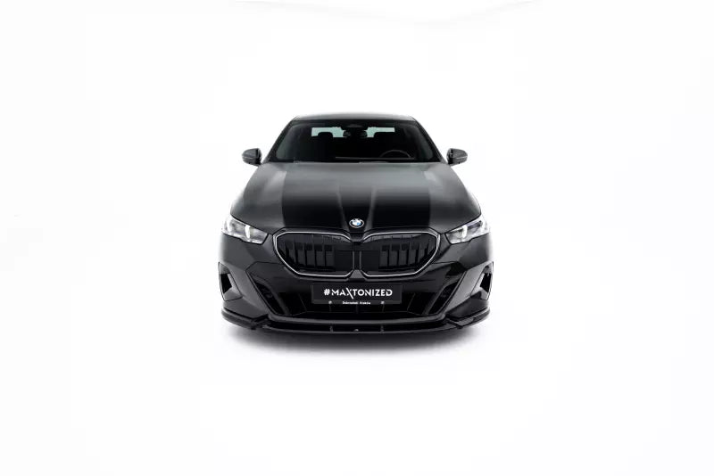 Maxton Design Frontlippe V.1 für BMW 5er / I5 M-Paket G60 / G61 Hochglanz schwarz – Ansicht 2