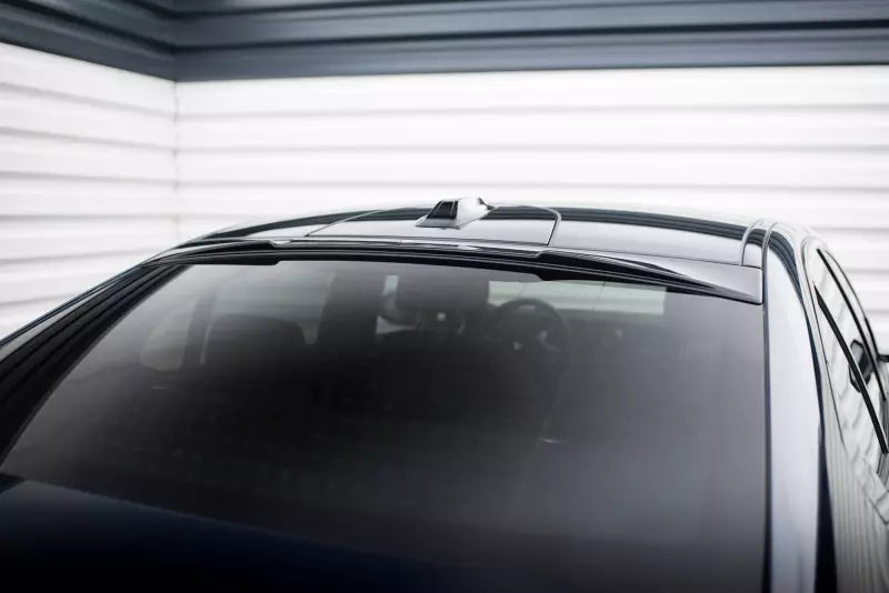 Maxton Design Heckscheiben Spoiler für BMW 5er M-Paket G60 Hochglanz schwarz – Ansicht 2
