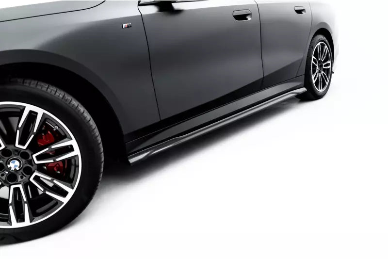 Maxton Design Seitenschweller (Paar) V.1 für BMW 5er / I5 M-Paket G60 / G61 Hochglanz schwarz – Ansicht 2
