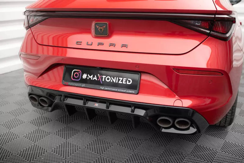 Maxton Design Heckdiffusor für Cupra Leon Hatchback Mk1 Hochglanz schwarz – Ansicht 2