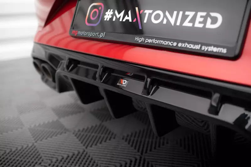 Maxton Design Heckdiffusor für Cupra Leon Hatchback Mk1 Hochglanz schwarz – Ansicht 3