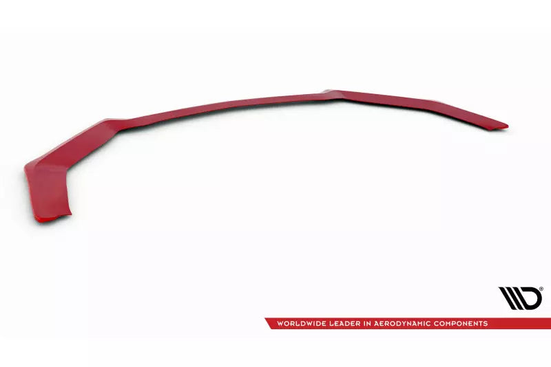 Maxton Design Frontlippe V.2 für Ford Mustang Mk6 Facelift Hochglanz schwarz – Ansicht 4
