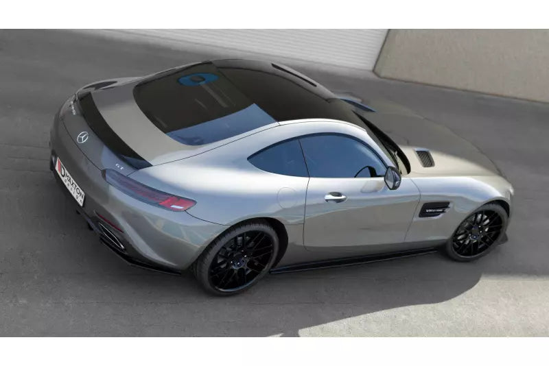 Maxton Design Heckspoiler Lippe für Mercedes-AMG GT / GT S C190 Facelift Hochglanz schwarz – Ansicht 3