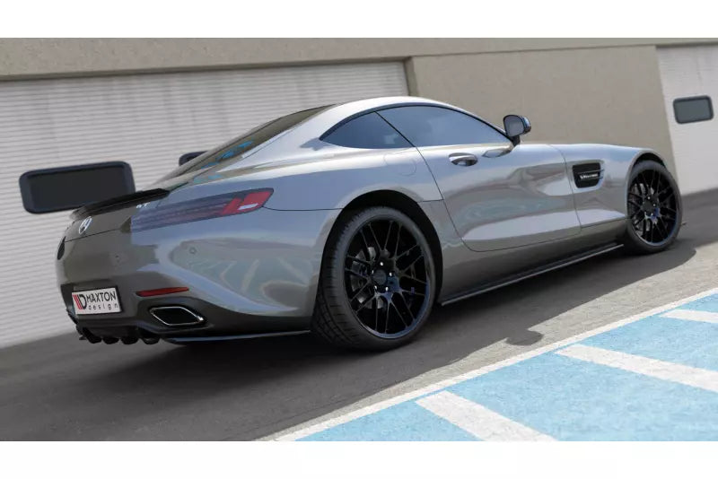 Maxton Design Heckdiffusor für Mercedes-AMG GT / GT S C190 Facelift Hochglanz schwarz – Ansicht 2