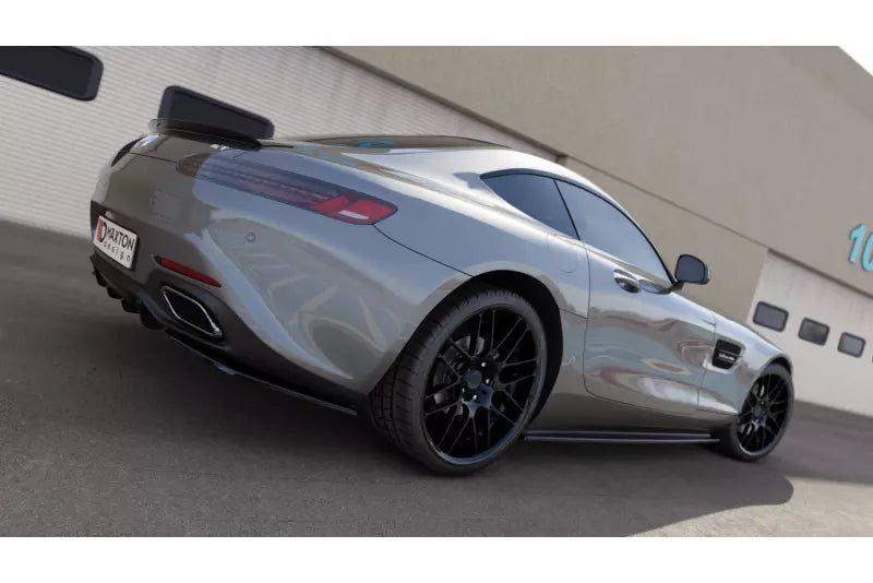 Maxton Design Heckdiffusor für Mercedes-AMG GT / GT S C190 Facelift Hochglanz schwarz – Ansicht 3