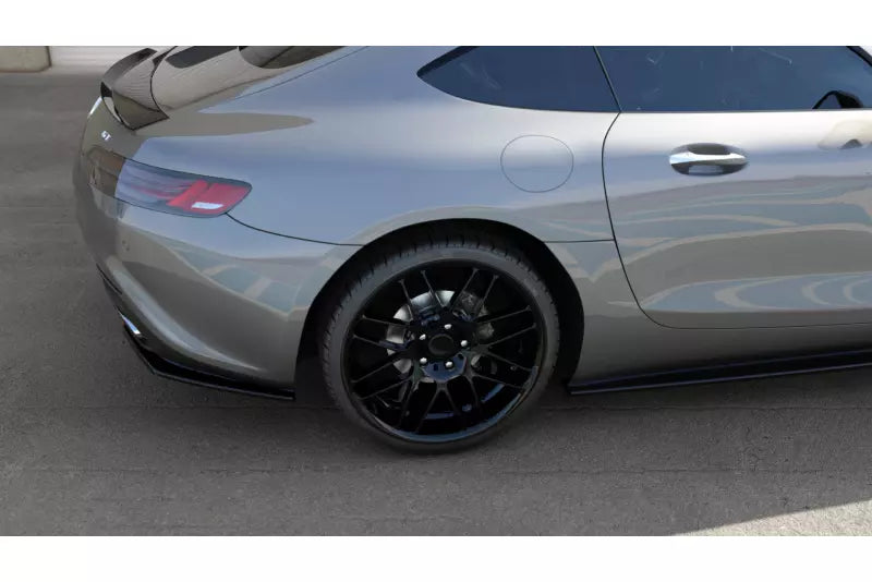 Maxton Design Diffusor Flaps für Mercedes-AMG GT / GT S C190 Facelift Hochglanz schwarz – Ansicht 2