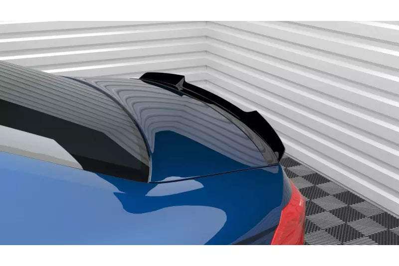 Maxton Design Heckspoiler Lippe für Volkswagen Passat Limousine R-Line Mk8 Hochglanz schwarz – Ansicht 3
