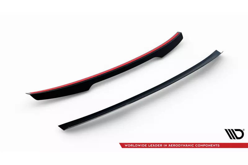 Maxton Design Heckspoiler Lippe für Volkswagen Passat Limousine R-Line Mk8 Hochglanz schwarz – Ansicht 4