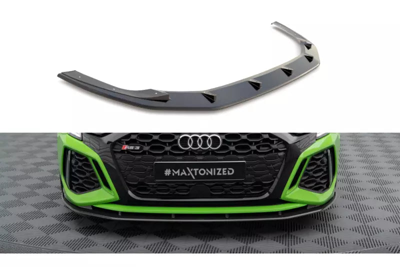 Maxton Design Carbon Frontlippe für Audi RS3 Limousine / Sportback 8Y – Ansicht 1