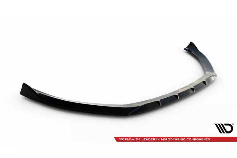 Maxton Design Frontlippe V.1 für Audi A3 Limousine 8V Hochglanz schwarz – Ansicht 4