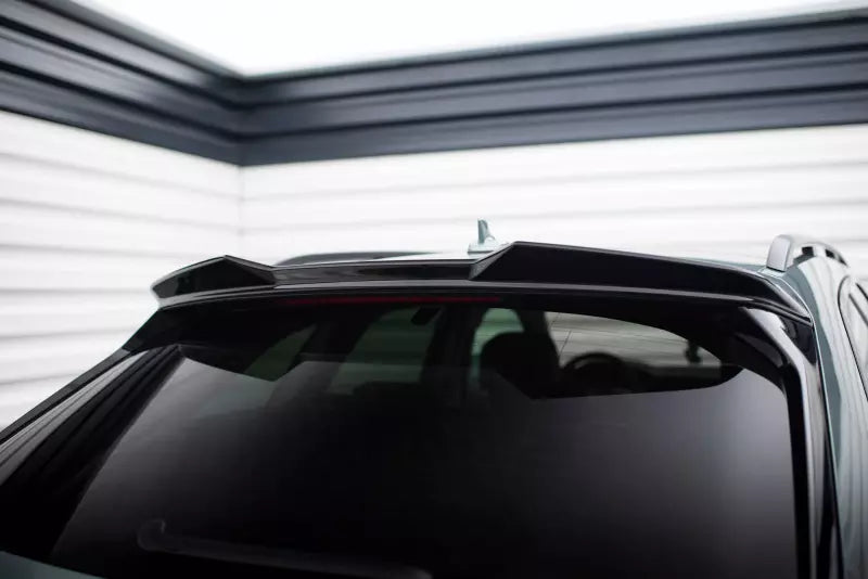 Maxton Design Heckspoiler 3D für Audi A6 Avant / A6 Allroad / A6 S-Line Avant / S6 Avant C8 (2018-2025) Hochglanz schwarz – Ansicht 1