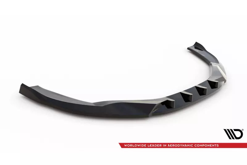 Maxton Design Frontlippe für Audi A8 D4 Facelift Hochglanz schwarz – Ansicht 4