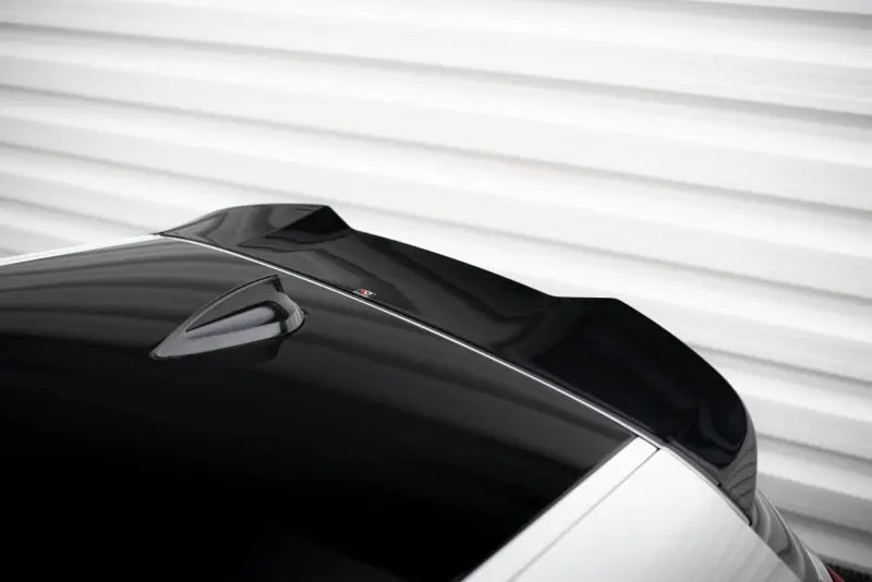 Maxton Design Heckspoiler 3D für BMW 1er M-Paket / M140i / Standard F20 / F21 Hochglanz schwarz – Ansicht 3
