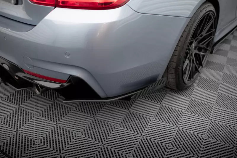 Maxton Design Street Pro Diffusor + Flaps für BMW 435i Coupe M-Paket F32 Schwarz – Ansicht 1