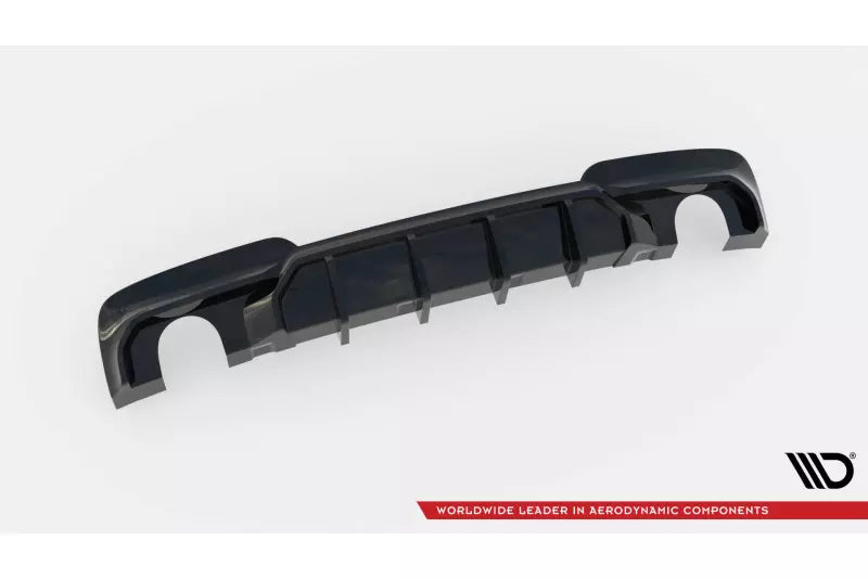 Maxton Design Heckdiffusor V.1 für BMW 5er M-Paket F10 / F11 Hochglanz schwarz – Ansicht 4