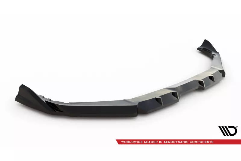 Maxton Design Frontlippe V.1 für BMW X5 M F95 Facelift Hochglanz schwarz – Ansicht 4