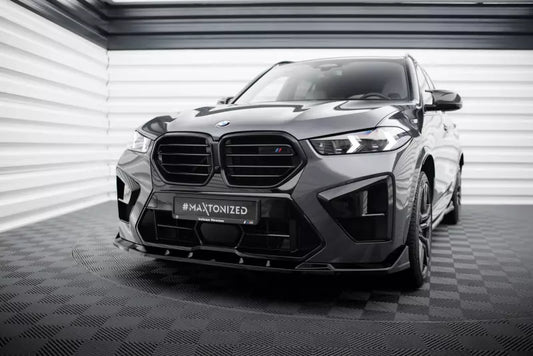 Maxton Design Frontlippe V.2 für BMW X5 M F95 Facelift Hochglanz schwarz – Ansicht 1